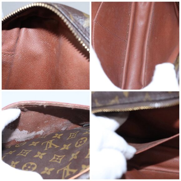 LOUIS VUITTON Monogram Compiegne 28 Clutch Bag - Picture 15 of 16